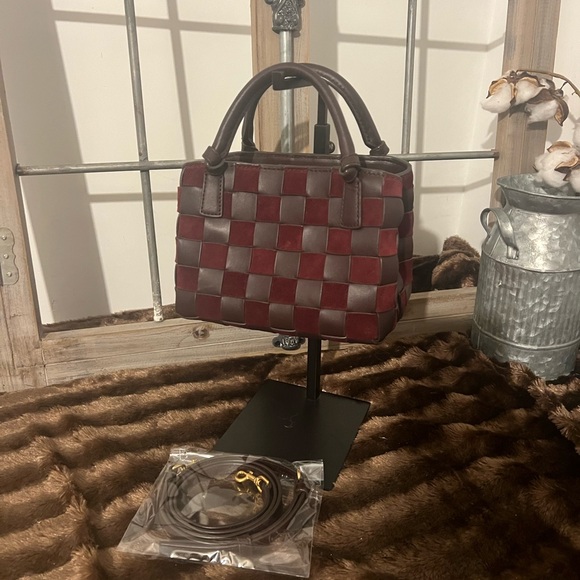 Tory Burch McGraw Woven Micro Satchel - Picture 2 of 10